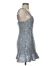 Forever 21 Tweed Blue Cocktail Dress Size S - photo 4