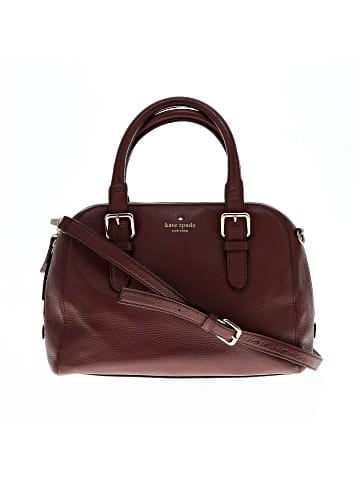 Kate Spade New York Leather Satchel (view 1)