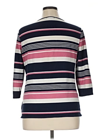 Chaps 3/4 Sleeve Top (view 2)