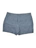 Lands' End Chevron-herringbone Blue Shorts Size 8 (petite) - photo 2