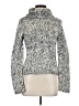 Express Metallic Silver Turtleneck Sweater Size M - photo 1