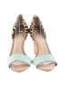 Loeffler Randall Animal Print Teal Sandals Size 7 - photo 2
