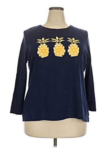 Kim Rogers 3/4 Sleeve Top (view 1)