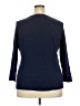 Kim Rogers Blue 3/4 Sleeve Top Size XXL - photo 2