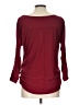 Mine Burgundy 3/4 Sleeve Top Size L - photo 2