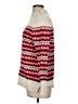 Talbots Chevron-herringbone Ivory Turtleneck Sweater Size M - photo 5