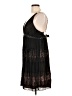 BCBGMAXAZRIA 100% Silk Black Cocktail Dress Size 12 - photo 5