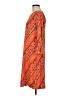 Barbara Gerwit Paisley Orange Casual Dress Size M - photo 5