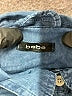 Bebe 100% Cotton Blue Short Sleeve Button-Down Shirt Size L - photo 7