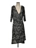 Kiyonna Chevron-herringbone Gray Cocktail Dress Size 1X - photo 1