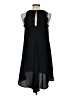 H&M 100% Polyester Solid Black Cocktail Dress Size 8 - photo 2