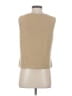 St. John Tan Sleeveless Top Size S - photo 2