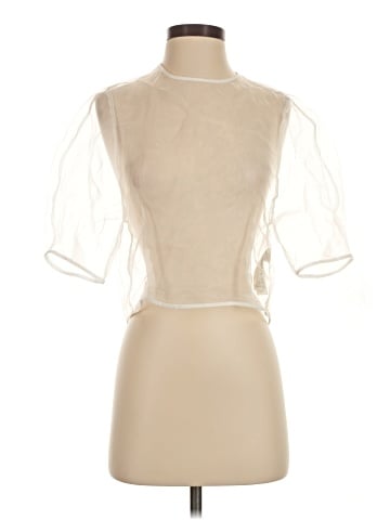 Topshop Short Sleeve Blouse (view 1)