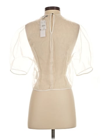 Topshop Short Sleeve Blouse (view 2)
