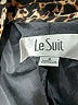 Le Suit 100% Polyester Animal Print Brown Blazer Size 8 - photo 6