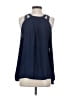Ramy Brook 100% Polyester Blue Sleeveless Blouse Size S - photo 2