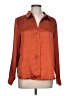 Pleione Orange Long Sleeve Blouse Size L - photo 1