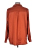 Pleione Orange Long Sleeve Blouse Size L - photo 2