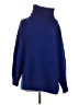 BA&SH Blue Turtleneck Sweater Size Sm (1) - photo 1