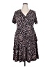 Lane Bryant Floral Black Casual Dress Size 18 - 20 Plus - photo 1