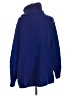 BA&SH Blue Turtleneck Sweater Size Sm (1) - photo 2