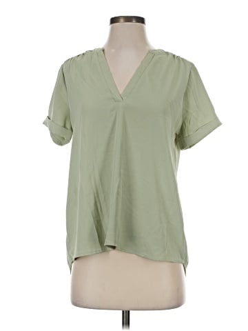 Olive and Oak Short Sleeve Blouse (view 1)