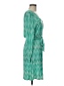 Pixley Chevron-herringbone Teal Cocktail Dress Size M - photo 4