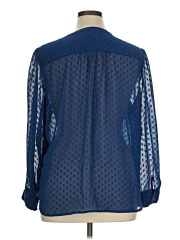 Banana Republic Factory Store Long Sleeve Blouse (view 2)