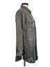 Isda & Co 100% Silk Gray Long Sleeve Silk Top Size S - photo 4