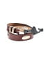 Brighton Brown Leather Belt Size 28 - photo 1