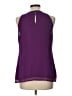 Covington 100% Polyester Purple Sleeveless Blouse Size L - photo 2