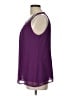 Covington 100% Polyester Purple Sleeveless Blouse Size L - photo 5