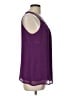 Covington 100% Polyester Purple Sleeveless Blouse Size L - photo 4