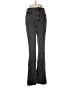 Zara Chevron-herringbone Gray Jeans Size 8 - photo 1