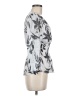 Harve Benard Silver 3/4 Sleeve Blouse Size M - photo 4