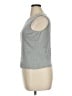 Talbots 100% Cotton Gray Sleeveless Top Size XL - photo 5