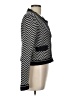 Tracy Reese Chevron-herringbone Black Jacket Size L - photo 4
