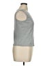 Talbots 100% Cotton Gray Sleeveless Top Size XL - photo 4