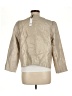 Chico's 100% Linen Metallic Gold Jacket Size M - photo 2