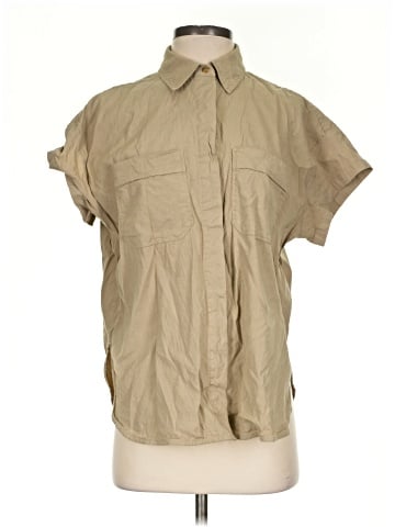 Athleta Short Sleeve Button-Down Shirt (view 1)