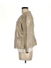 Chico's 100% Linen Metallic Gold Jacket Size M - photo 5