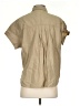 Athleta Tan Short Sleeve Button-Down Shirt Size XS - photo 2