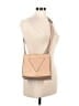 Guess 100% Polyurethane Graphic Solid Tan Gold Crossbody Bag One size - photo 2