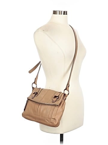B Makowsky Leather Crossbody Bag (view 2)