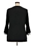 JM Collection Black 3/4 Sleeve Blouse Size XL - photo 2