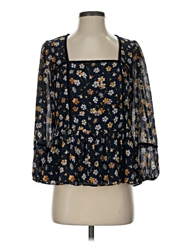 Madewell 3/4 Sleeve Blouse (view 1)
