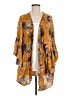 Contempo 100% Viscose Tropical Orange Raincoat One size - photo 1
