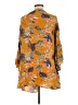 Contempo 100% Viscose Tropical Orange Raincoat One size - photo 2