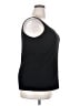 Eileen Fisher 100% Silk Solid Black Sleeveless Silk Top Size 2X - photo 4
