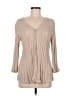 Croft & Barrow 100% Cotton Tan Cardigan Size M - photo 1